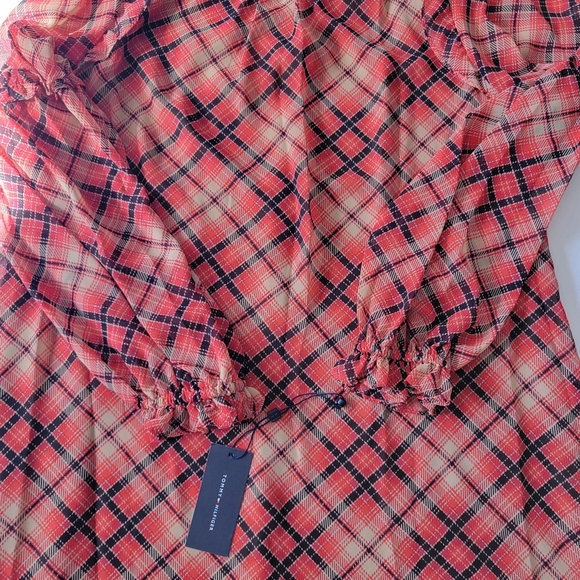 Tommy Hilfiger Ruffled Chiffon Dress. - Picture 6 of 9